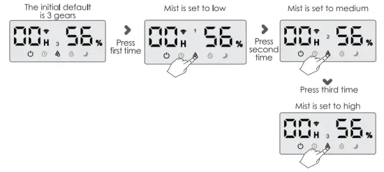 Shenzhen Kensonic Intelligent Technology WB-JS2101 Smart Ultrasonice Humidifier LED - fig 4