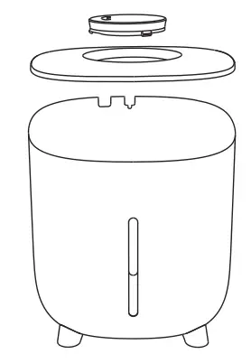 Shenzhen Kensonic Intelligent Technology WB-JS2101 Smart Ultrasonice Humidifier LED - maintenance 4