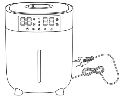 Shenzhen Kensonic Intelligent Technology WB-JS2101 Smart Ultrasonice Humidifier LED - maintenance 5