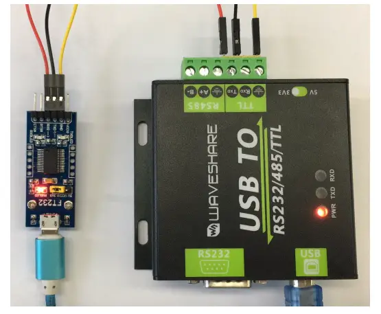 WAVESHARE-USB-TORS232-485-TTL Industrial-Isolated-Converter-FIG-13