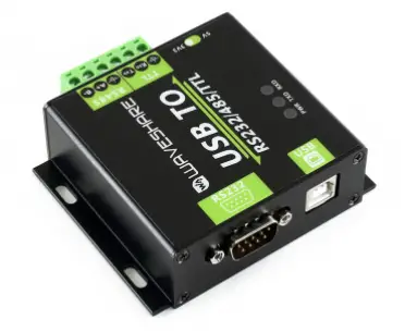 WAVESHARE-USB-TORS232-485-TTL Industrial-Isolated-Converter
