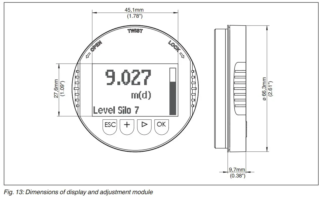 VEGA-PLICSCOM-Display-and-Adjustment-Module-25
