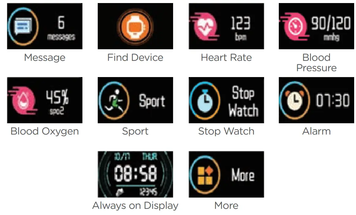 CACTUS CAC 136 Nexus Kids and Teens Smartwatch -fig4