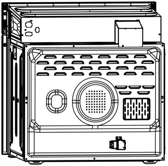 CONNECTION OF THE OVEN