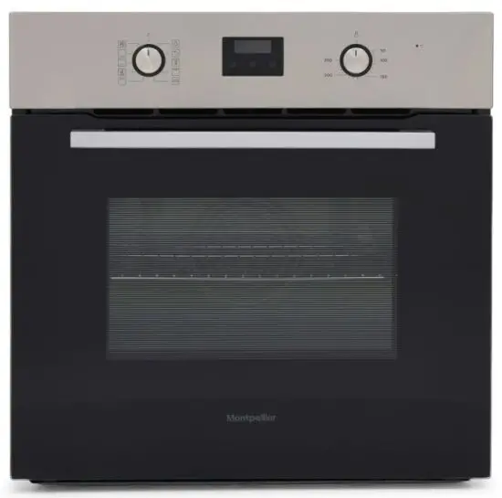 Montpellier SFO58X Built in Single Fan Oven Stainless Steel