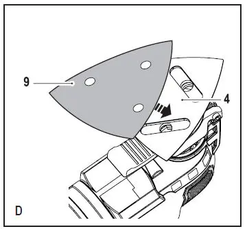 BLACK DECKER MT300 Oscillating Multi Tool fig 4