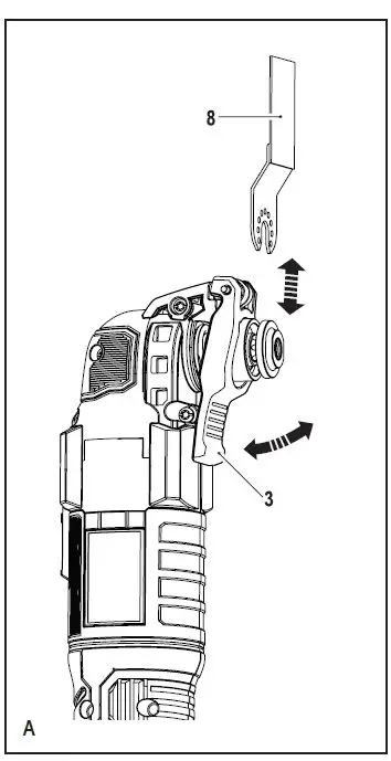 BLACK DECKER MT300 Oscillating Multi Tool fig1