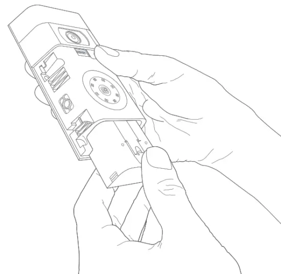 ring Video Doorbell 2 with HD Video - battery 1