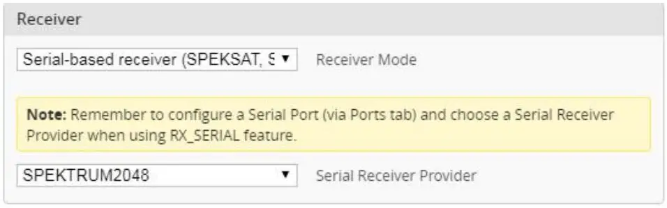 HGLRC Veyron3 FPV Racing Drone User Manual - Set the DSMX receiver