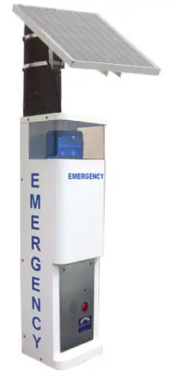 ORATH RP8500CS WiFi Volp Solar 35 Inch Emergency Call Station