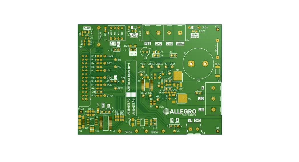 Allegro A89503 Demo Board For Aid System Designers User Manual