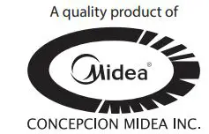 Midea U 1.0hp Window Type Inverter User Manual - Concepcison Midea INC