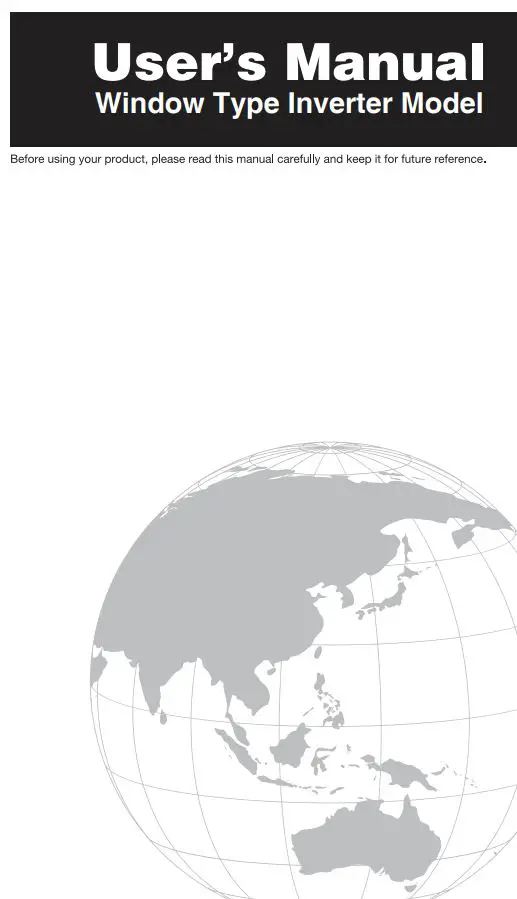 Midea U 1.0hp Window Type Inverter User Manual