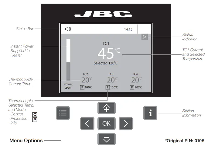 JBC PHBE-1KA PHBE-K Large Preheater Set - fig 13