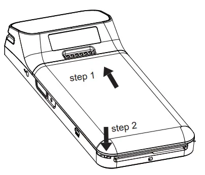 bbpos WisePOS E Android POS Terminal - back cover