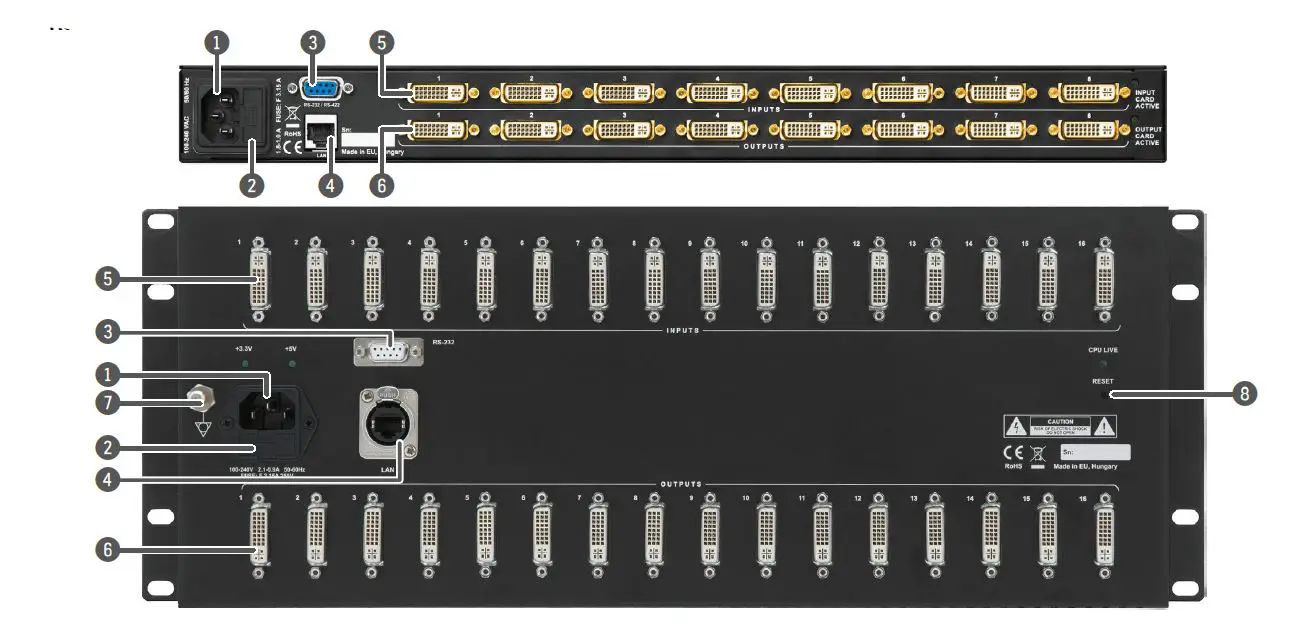LIGHTWARE MX4x4DVI 4x4 DVI Matrix Switcher 2