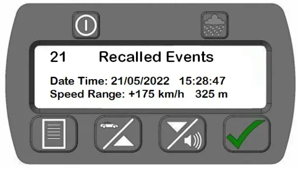 KUSTOM SIGNALS ProLaser 4 Handheld LIDAR Police Speed Gun - recall