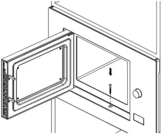 CONCEPT MTV3125 Built-in microwave oven fig 5