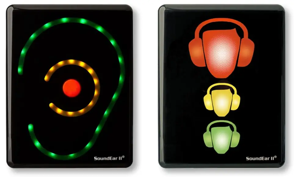 NoiseMeters-SoundEar-Noise-Activated-Warning-Sign