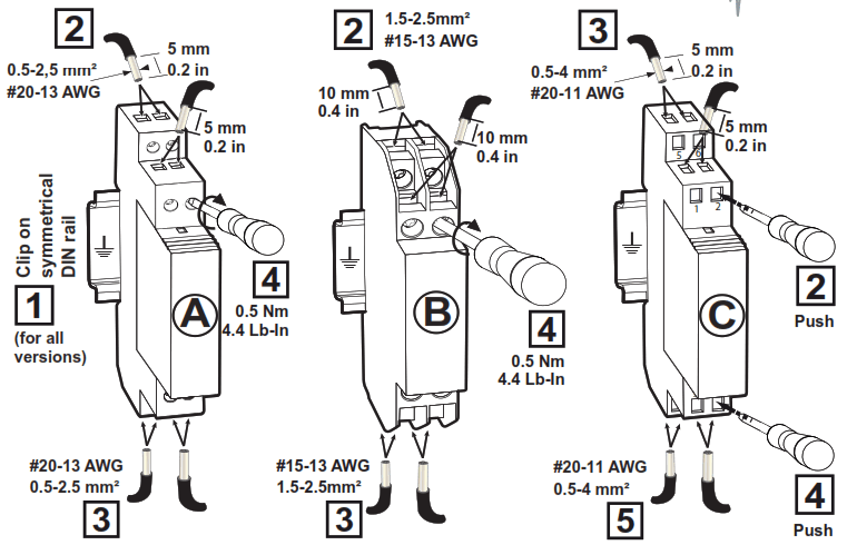 CITEL N130502L Dataline surge protector - fig2