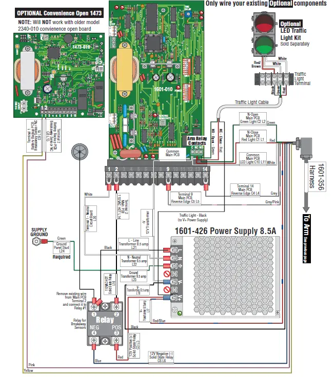 DOOR KING 1601-285 Arm Breakaway Kit fig 10