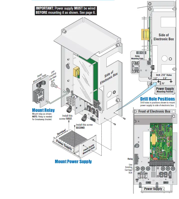 DOOR KING 1601-285 Arm Breakaway Kit fig 7