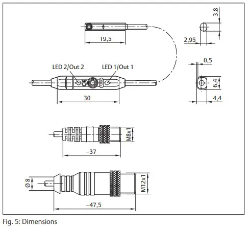 EMERSON ST4 2P Aventics Sensor with and without IO Link - fig 9