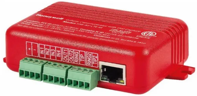 Honeywell HW AV LTE M Dual Path Cellular and IP Communicator