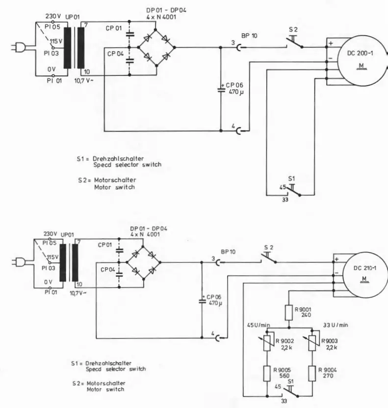 Dual CS 520 Belt Drive Turntable - fig1
