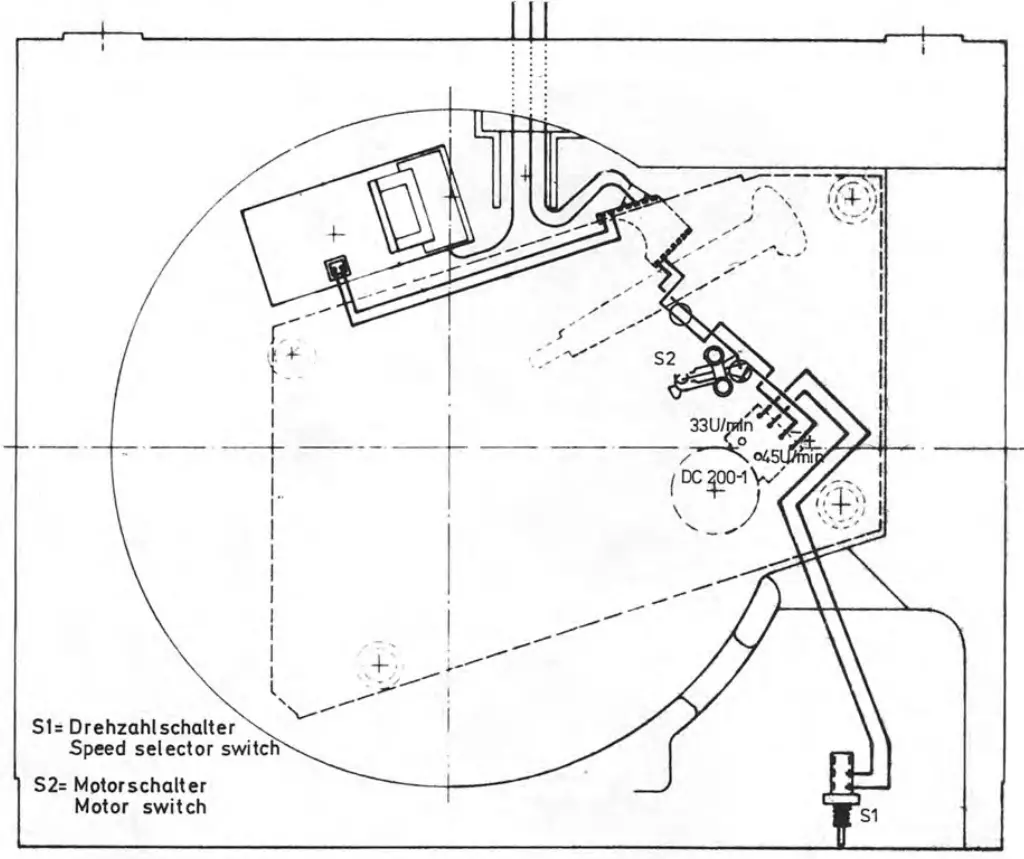 Dual CS 520 Belt Drive Turntable - fig3