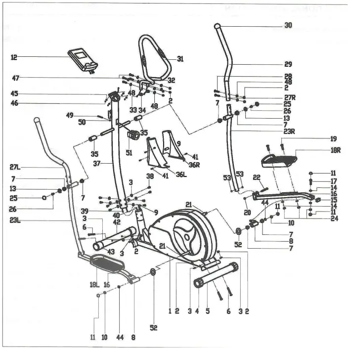 JLL-Fitness-CT300-Cross-Trainer-FIG-1