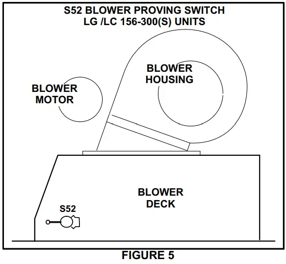 LENNOX LCH036 150 Blower Proving Switch Kit - 4
