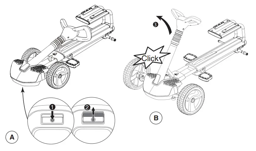 ROLLPLAY W409 R WH FLEX Kart XL Pedal Ride On Vehicle - Fig 2