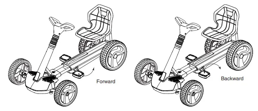 ROLLPLAY W409 R WH FLEX Kart XL Pedal Ride On Vehicle - Fig 7