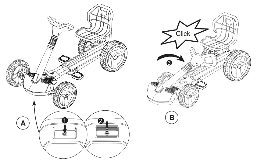 ROLLPLAY W409 R WH FLEX Kart XL Pedal Ride On Vehicle - Fig 8