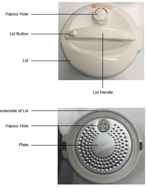 PowerPac PPRC11 Deluxe Rice Cooker With Steamer-fig3