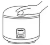 PowerPac PPRC11 Deluxe Rice Cooker With Steamer-fig8