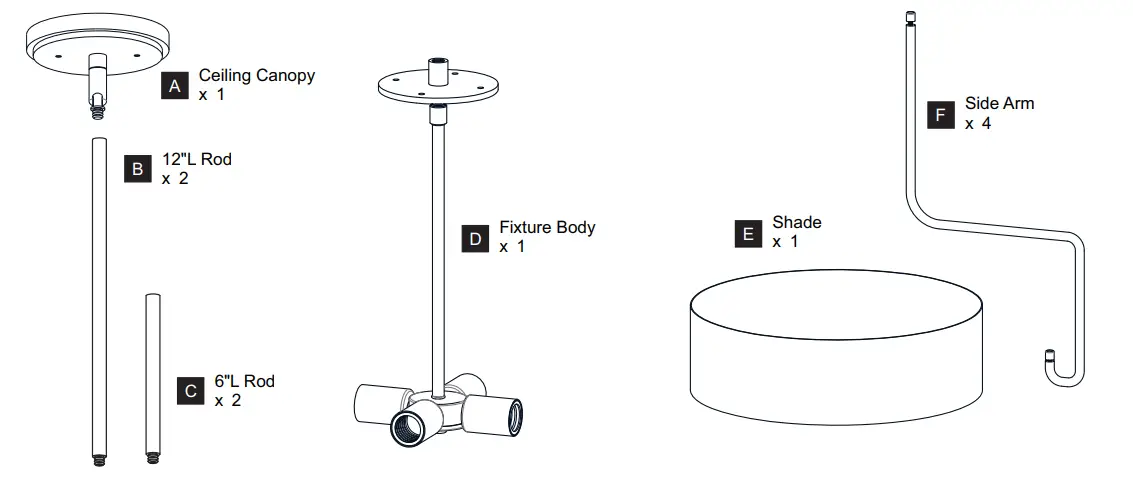 QUOIZEL-QP5596AB-Alexa -4-Light-20-Inch-Aged-Brass-Pendant-Ceiling-Light-FIG2