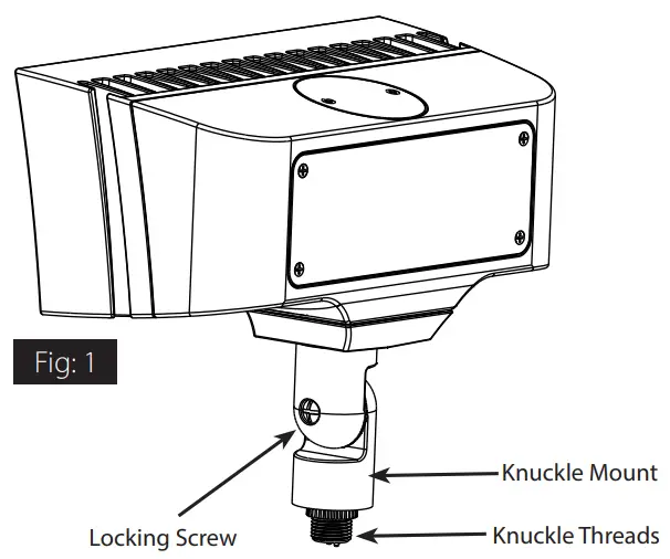RAB FFLEDLSFW Lighting FFLED Field Adjustable Flood Lights - fig 1