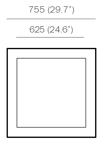 BOCCI 21.36 LED Square Pendant Lighting 1