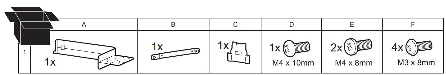 ergotron 98-549-251 CareFit Combo Wireless Scanner Bracket - figure 1