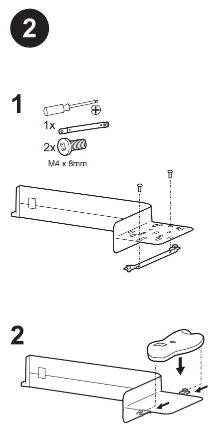 ergotron 98-549-251 CareFit Combo Wireless Scanner Bracket - figure 3
