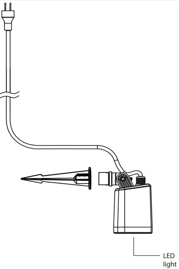 WOOX R5147 Smart Garden Spotlight - LED Light
