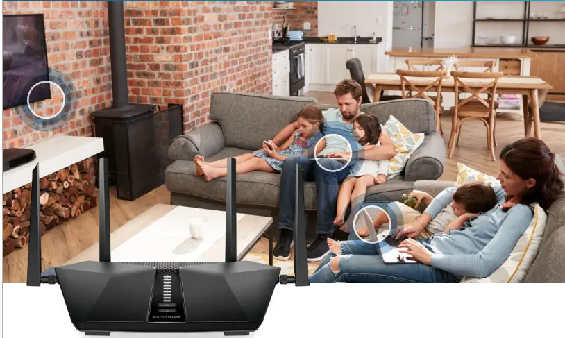 NETGEAR RAX43 Nighthawk AX5 5-Stream AX4200 WiFi Router