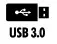 SUPERSPEED USB 3.0 PORT