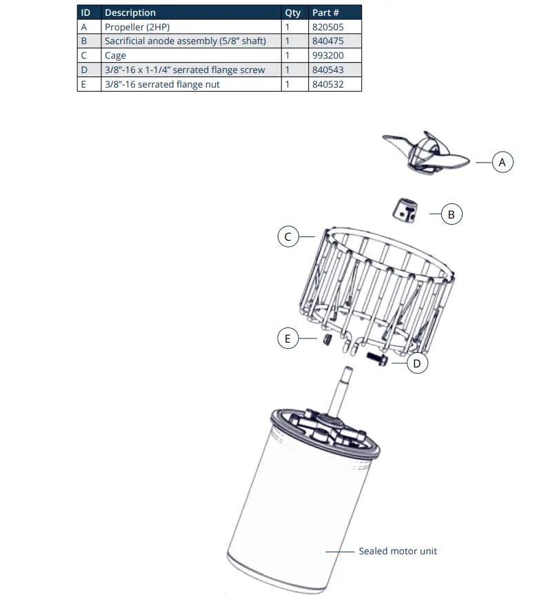 Kasco-8400A-AERATOR-Surface-Aerator-50ft-Cord-20