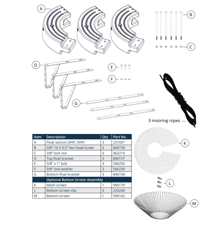 Kasco-8400A-AERATOR-Surface-Aerator-50ft-Cord-3