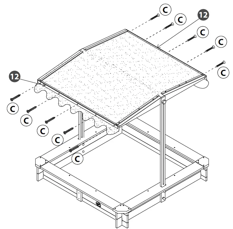 axi LILY Sandbox with Canopy 11