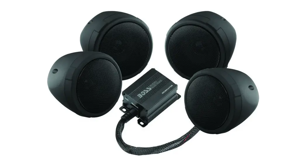 Boss Mcbk470b Bluetooth Weather Rated Speaker And Amplifier System User Manual