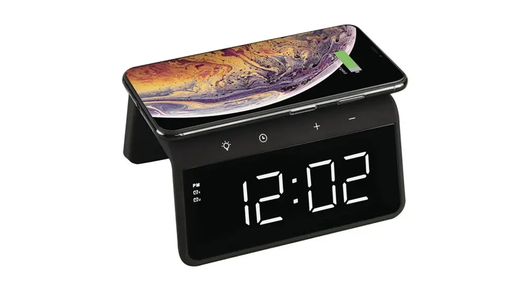 Electus Ar1940 Led Clock With Light & Wireless Qi Charger User Guide Electus Ar1940 Led Clock With Light & Wireless Qi Charger User Guide